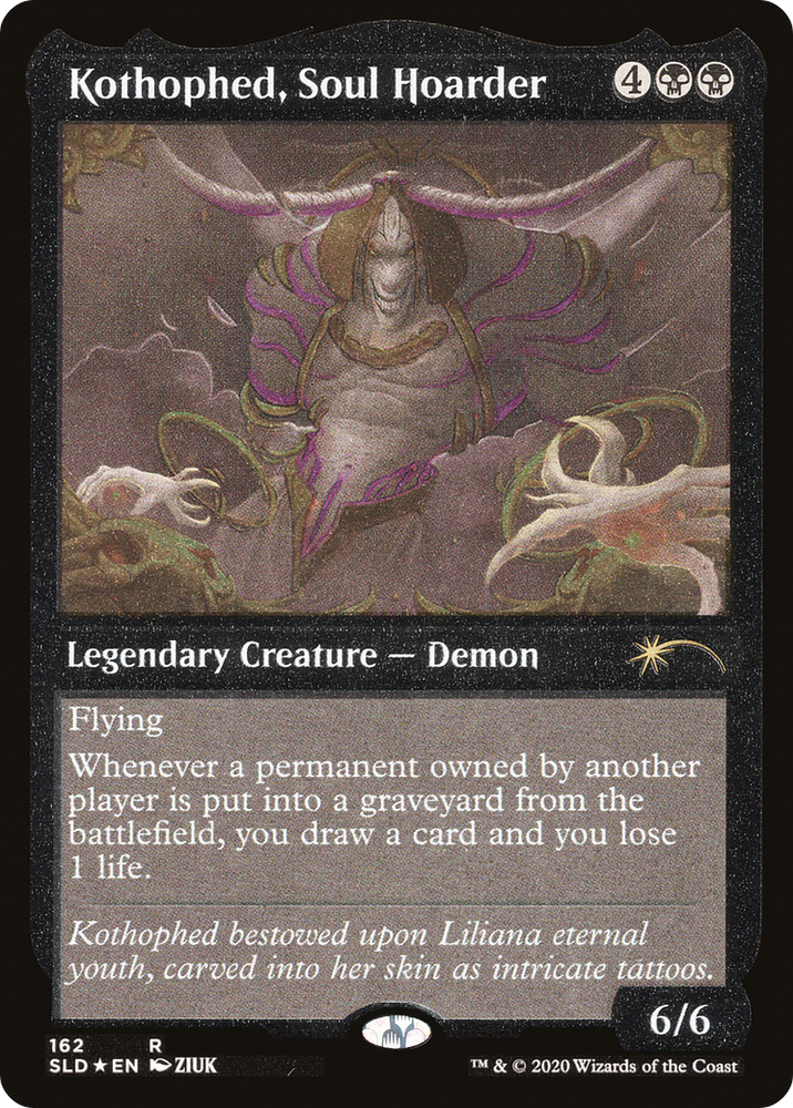 Kothophed, Soul Hoarder (Foil Etched) [Secret Lair Drop Series] Magic: The Gathering