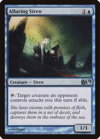 Alluring Siren [Magic 2012] Magic: The Gathering