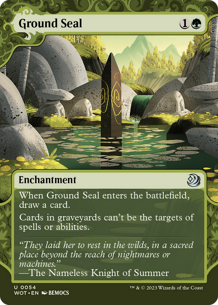 Ground Seal [Wilds of Eldraine: Enchanting Tales] Magic: The Gathering