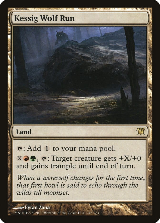 Kessig Wolf Run [Innistrad] Magic: The Gathering