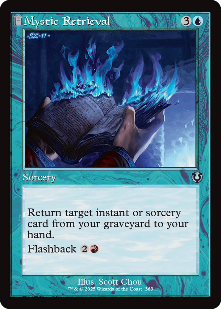 Mystic Retrieval (Retro Frame) [Innistrad Remastered] Magic: The Gathering