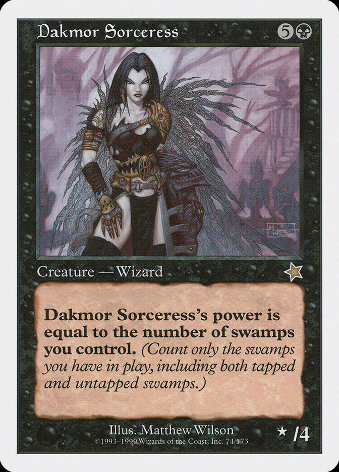 Dakmor Sorceress [Starter 1999] Magic: The Gathering