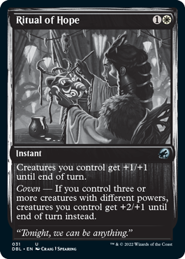Ritual of Hope [Innistrad: Double Feature] Magic: The Gathering