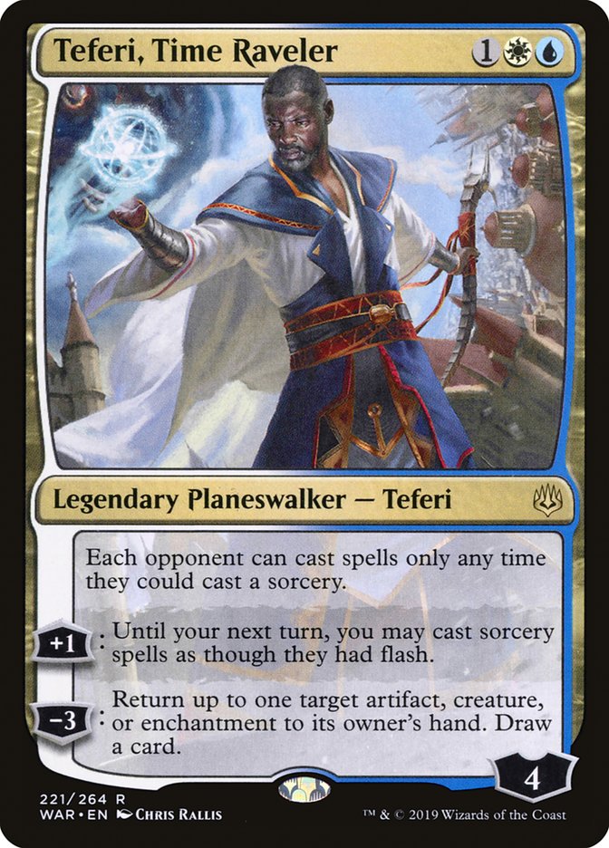 Teferi, Time Raveler [War of the Spark] Magic: The Gathering