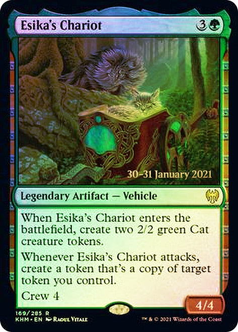 Esika's Chariot [Kaldheim Prerelease Promos] Magic: The Gathering