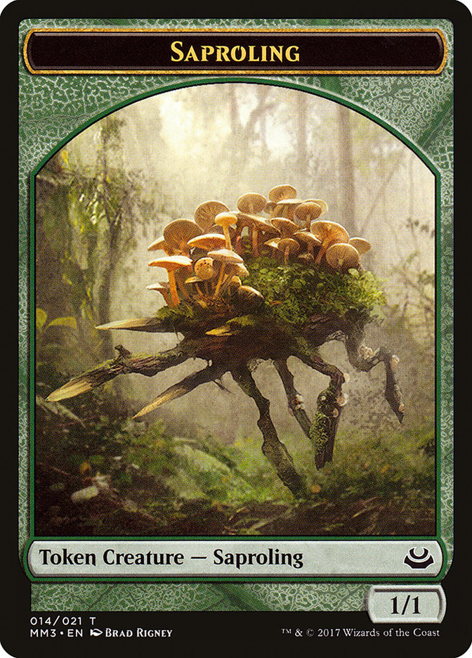Saproling Token [Modern Masters 2017 Tokens] Magic: The Gathering