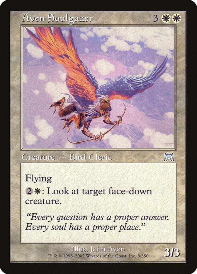 Aven Soulgazer [Onslaught] Magic: The Gathering