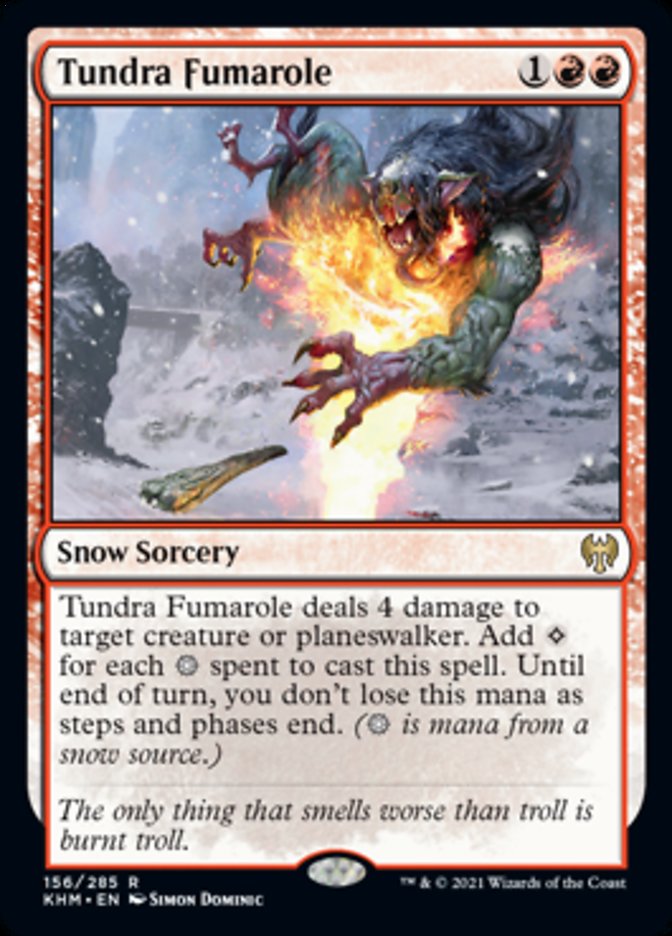 Tundra Fumarole [Kaldheim] Magic: The Gathering