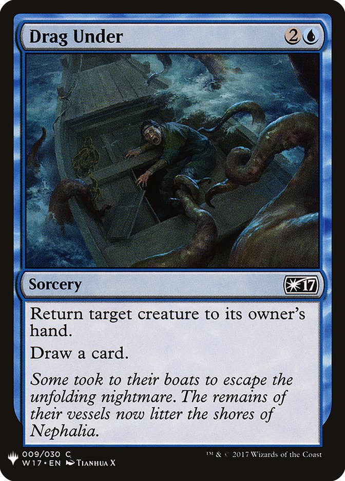 Drag Under [Mystery Booster] Magic: The Gathering