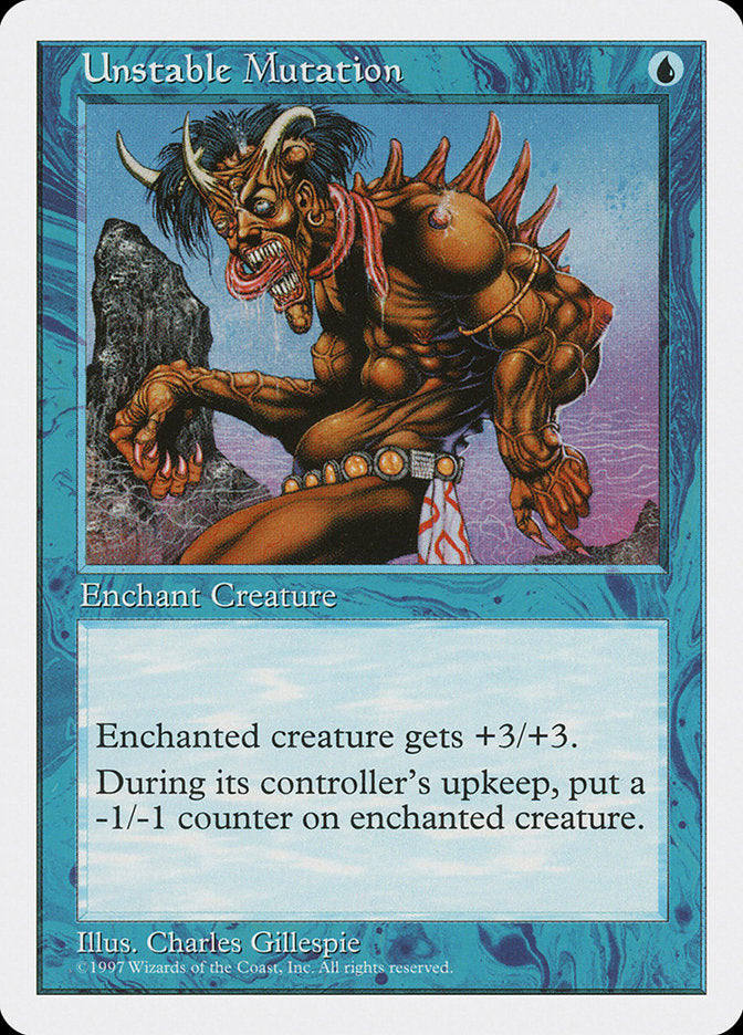 Unstable Mutation [Fifth Edition] Magic: The Gathering