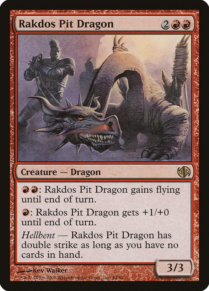 Rakdos Pit Dragon [Duel Decks: Jace vs. Chandra] Magic: The Gathering