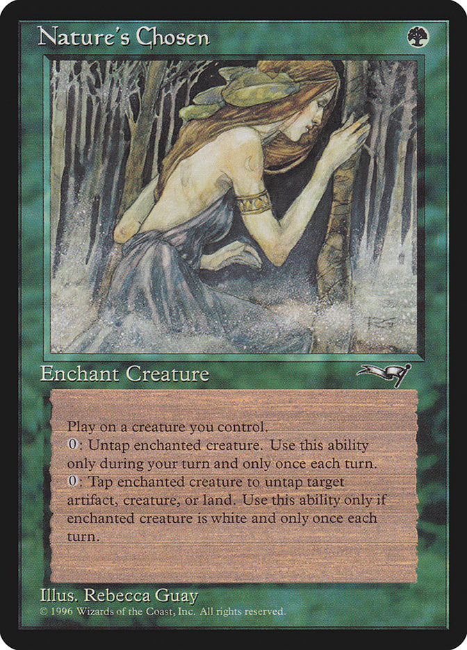 Nature's Chosen [Alliances] Magic: The Gathering