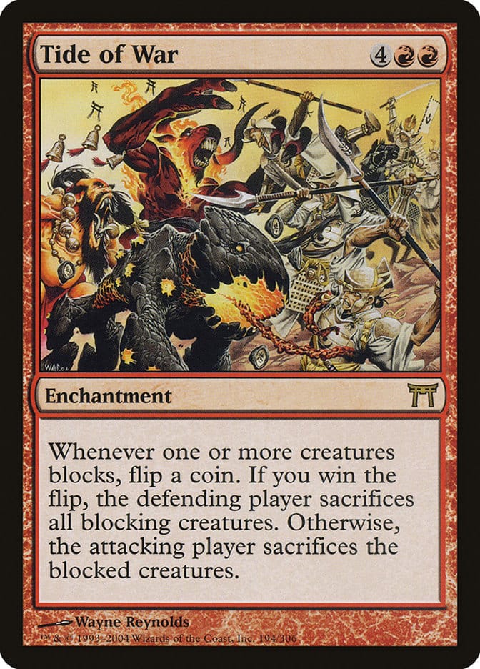 Tide of War [Champions of Kamigawa] Magic: The Gathering