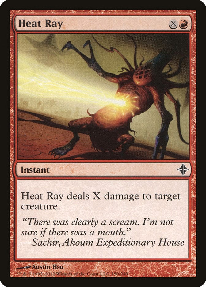 Heat Ray [Rise of the Eldrazi] Magic: The Gathering