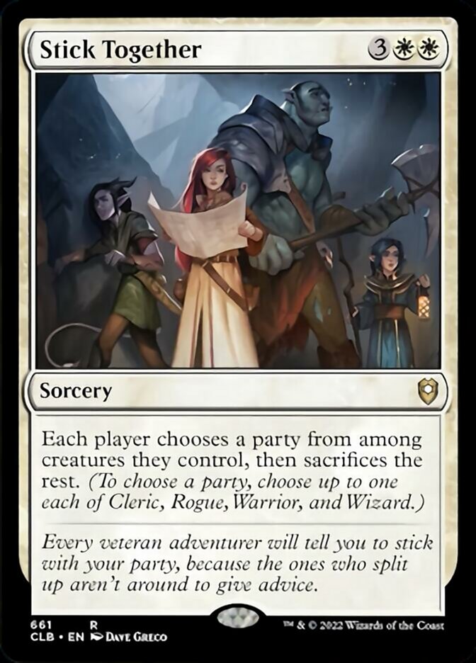 Stick Together [Commander Legends: Battle for Baldur's Gate] Magic: The Gathering