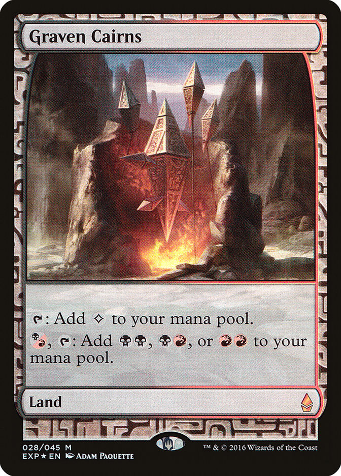 Graven Cairns [Zendikar Expeditions] Magic: The Gathering