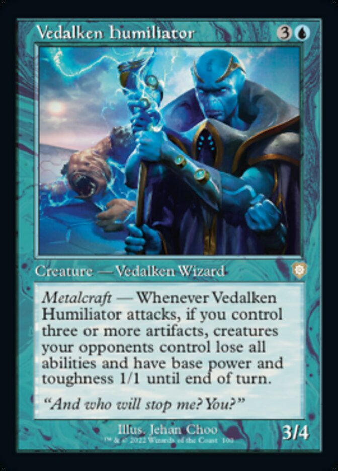 Vedalken Humiliator (Retro) [The Brothers' War Commander] Magic: The Gathering
