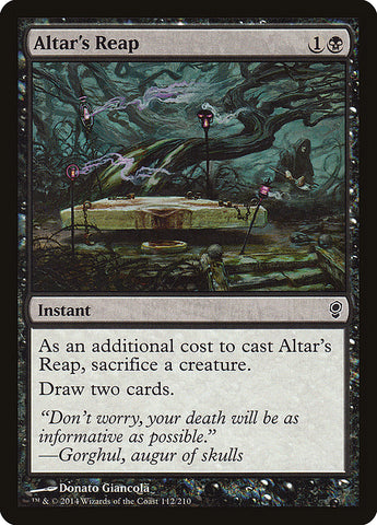 Altar's Reap [Conspiracy] Magic: The Gathering