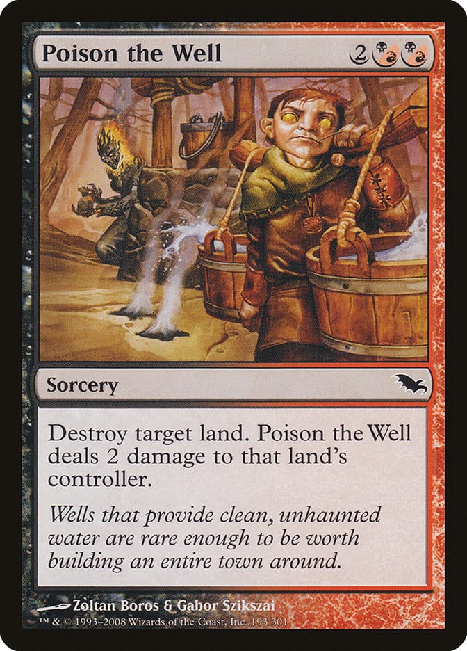 Poison the Well [Shadowmoor] Magic: The Gathering