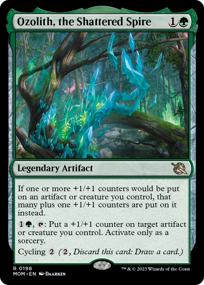 Ozolith, the Shattered Spire [March of the Machine] Magic: The Gathering