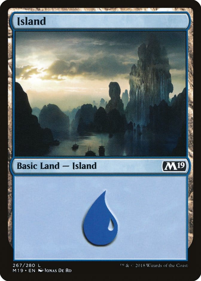 Island (267) [Core Set 2019] Magic: The Gathering