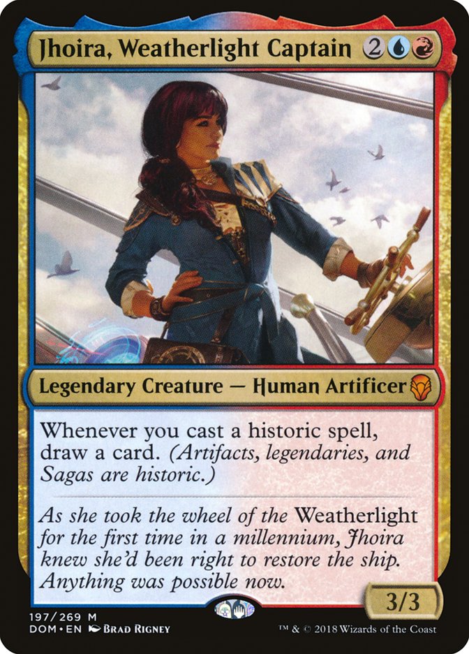 Jhoira, Weatherlight Captain [Dominaria] Magic: The Gathering