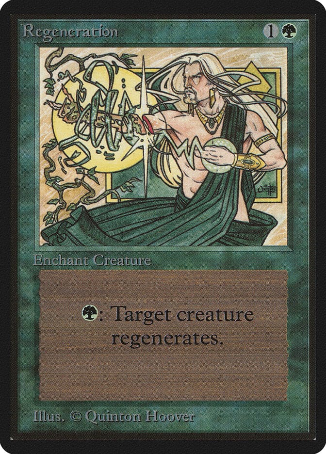 Regeneration [Beta Edition] Magic: The Gathering