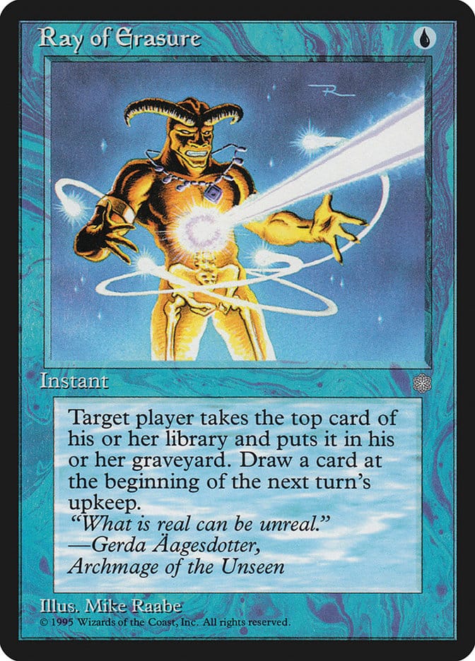 Ray of Erasure [Ice Age] Magic: The Gathering