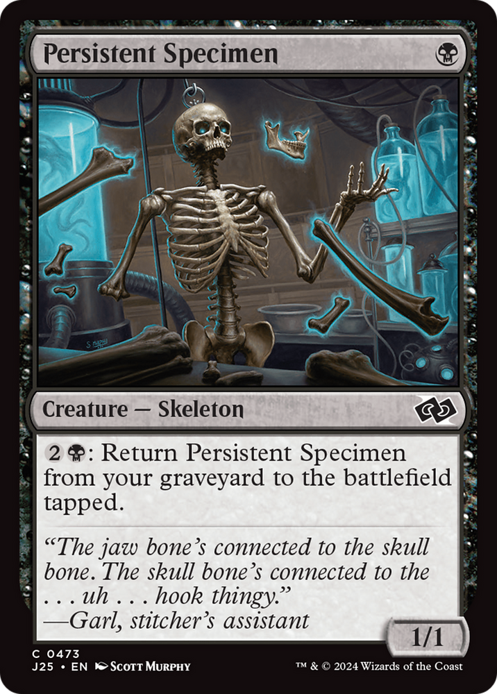 Persistent Specimen [Foundations Jumpstart] Magic: The Gathering