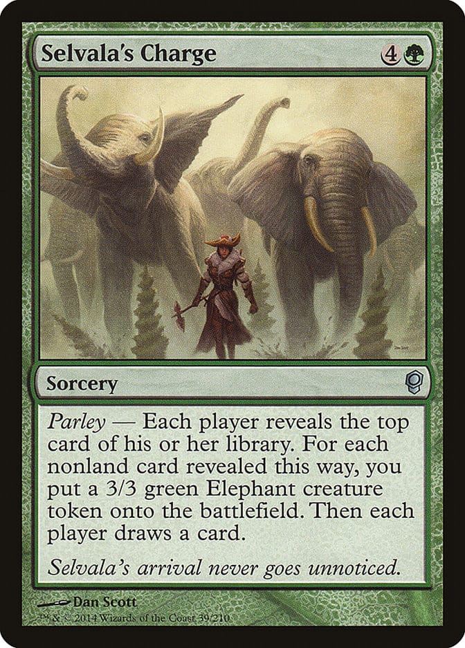 Selvala's Charge [Conspiracy] Magic: The Gathering