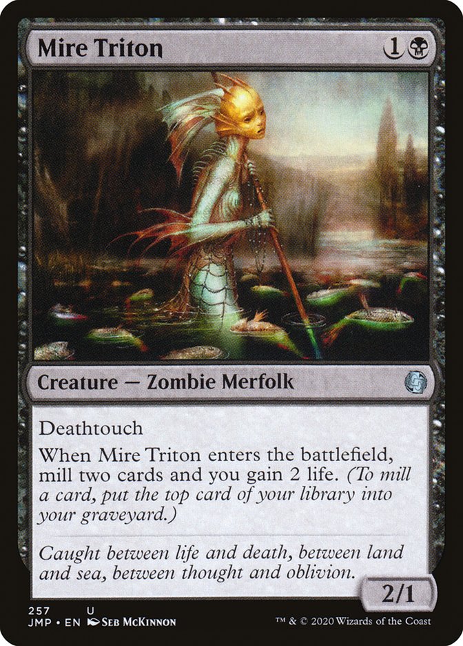 Mire Triton [Jumpstart] Magic: The Gathering