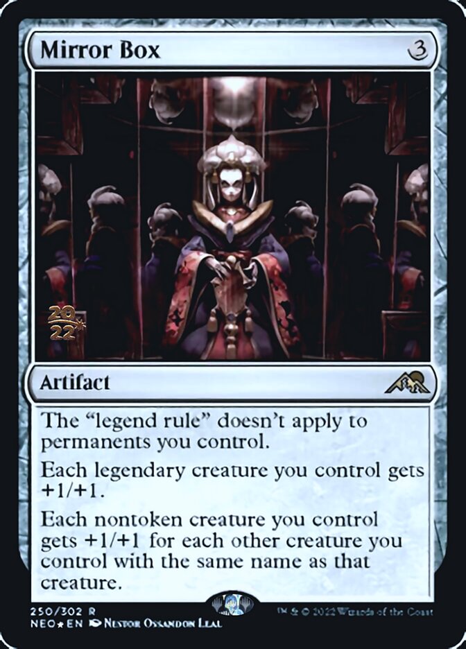 Mirror Box [Kamigawa: Neon Dynasty Prerelease Promos] Magic: The Gathering