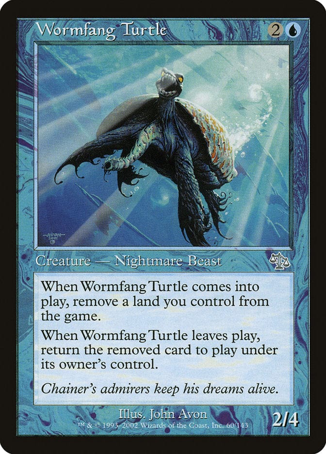 Wormfang Turtle [Judgment] Magic: The Gathering