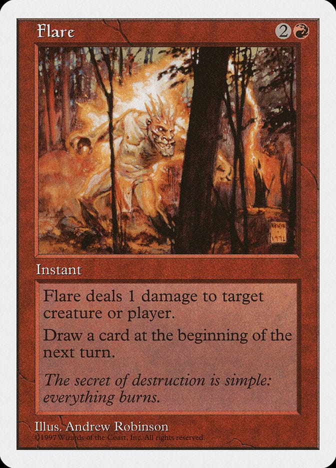Flare [Fifth Edition] Magic: The Gathering