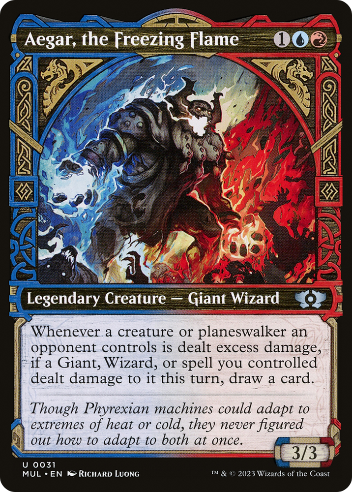 Aegar, the Freezing Flame [Multiverse Legends] Magic: The Gathering