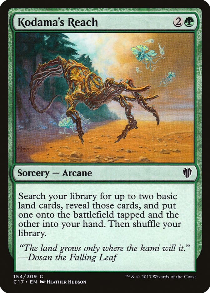 Kodama's Reach [Commander 2017] Magic: The Gathering