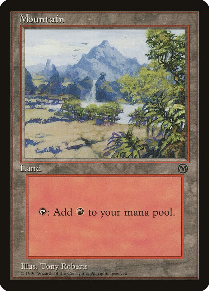 Mountain (4) [Arena League 1996] Magic: The Gathering