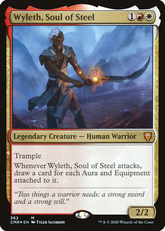 Wyleth, Soul of Steel [Commander Legends] Magic: The Gathering