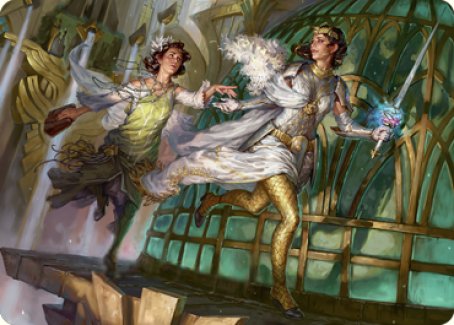 Daring Escape Art Card [Streets of New Capenna Art Series] Magic: The Gathering