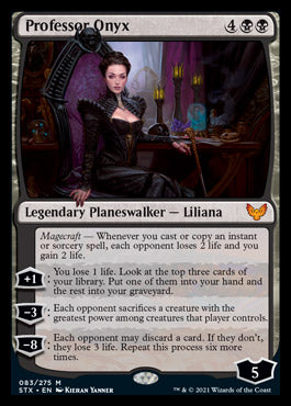 Professor Onyx [Strixhaven: School of Mages] Magic: The Gathering