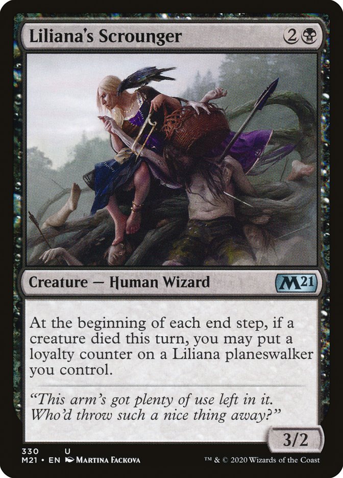 Liliana's Scrounger [Core Set 2021] Magic: The Gathering