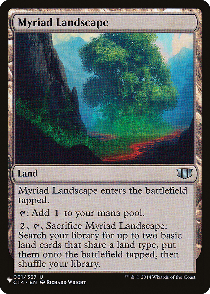 Myriad Landscape (C14) [Secret Lair: Angels] Magic: The Gathering