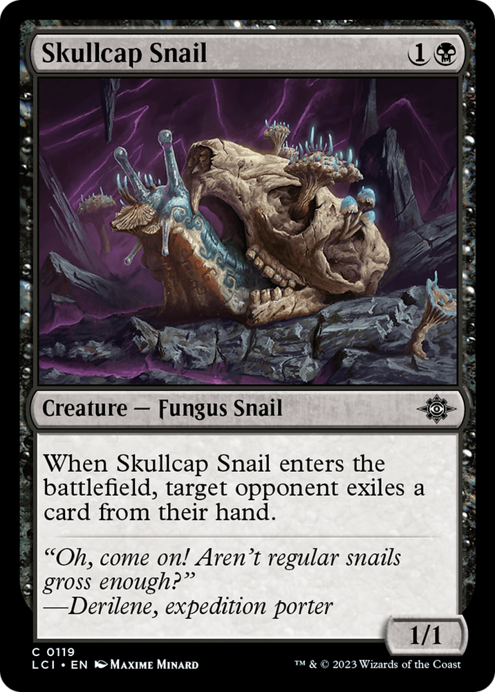 Skullcap Snail [The Lost Caverns of Ixalan] Magic: The Gathering