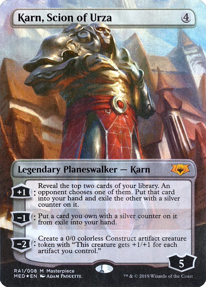 Karn, Scion of Urza [Mythic Edition] Magic: The Gathering