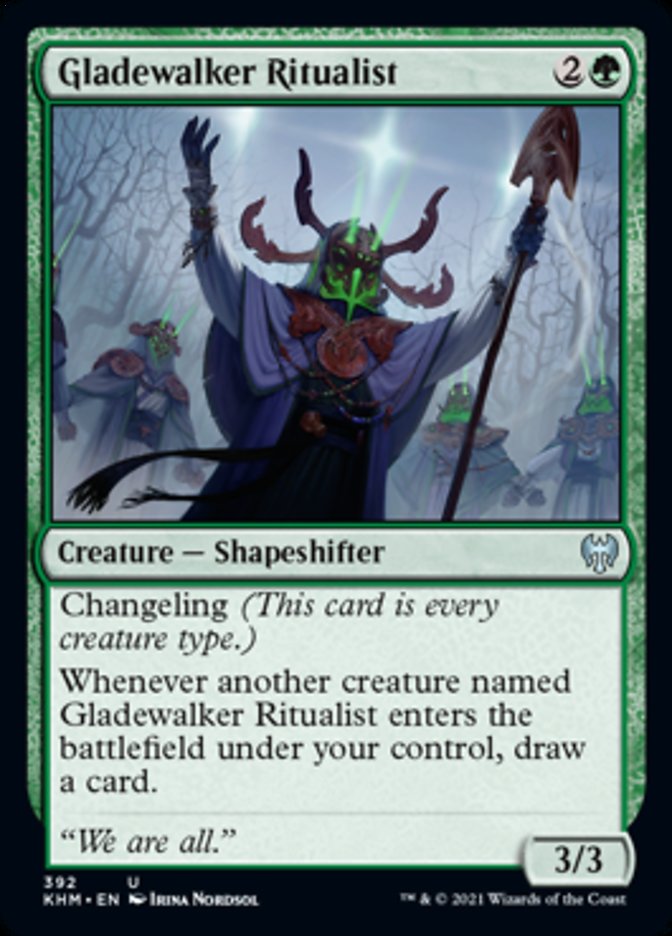 Gladewalker Ritualist [Kaldheim] Magic: The Gathering