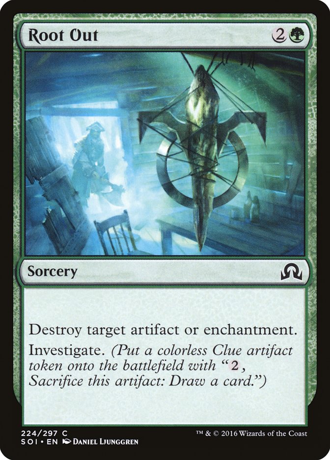 Root Out [Shadows over Innistrad] Magic: The Gathering