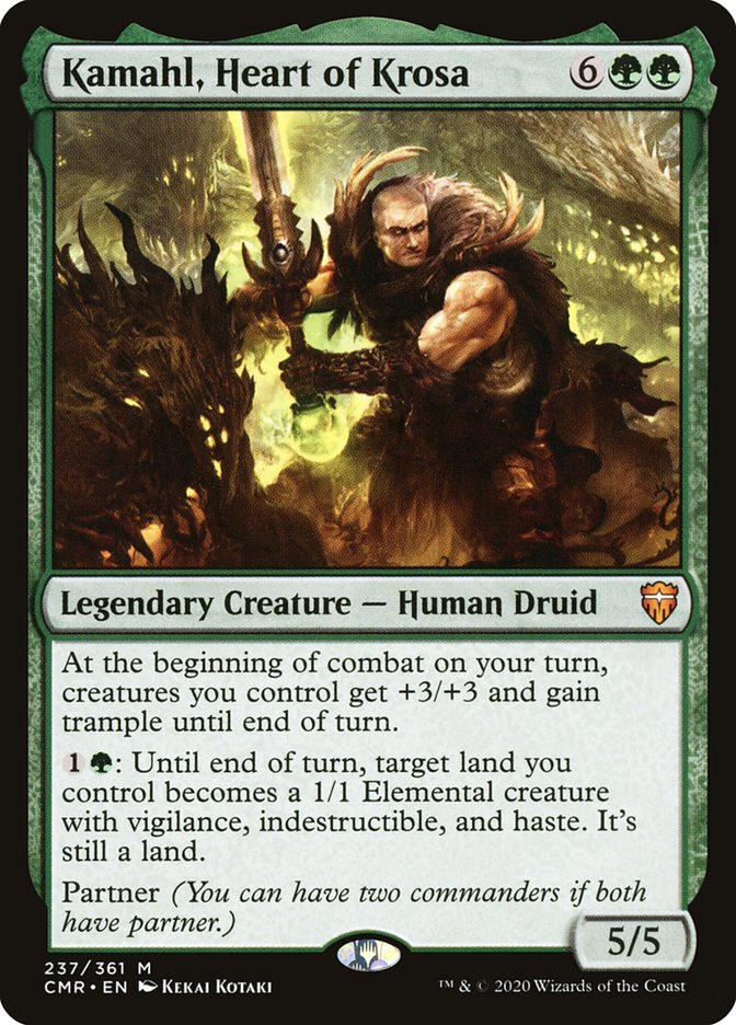 Kamahl, Heart of Krosa [Commander Legends] Magic: The Gathering