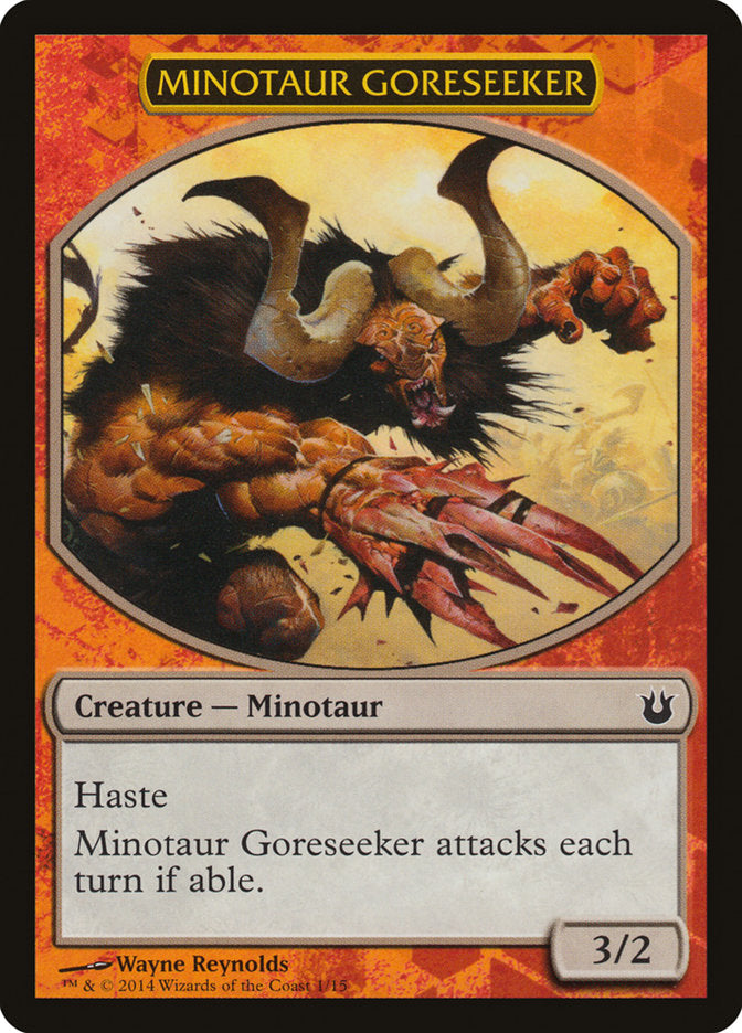 Minotaur Goreseeker [Born of the Gods Battle the Horde] Magic: The Gathering
