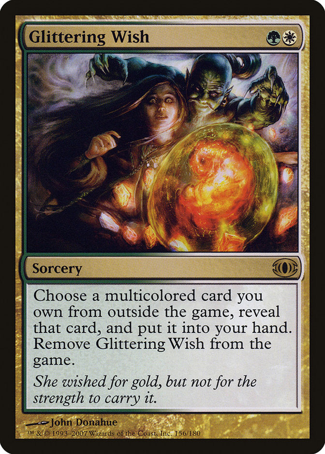 Glittering Wish [Future Sight] Magic: The Gathering