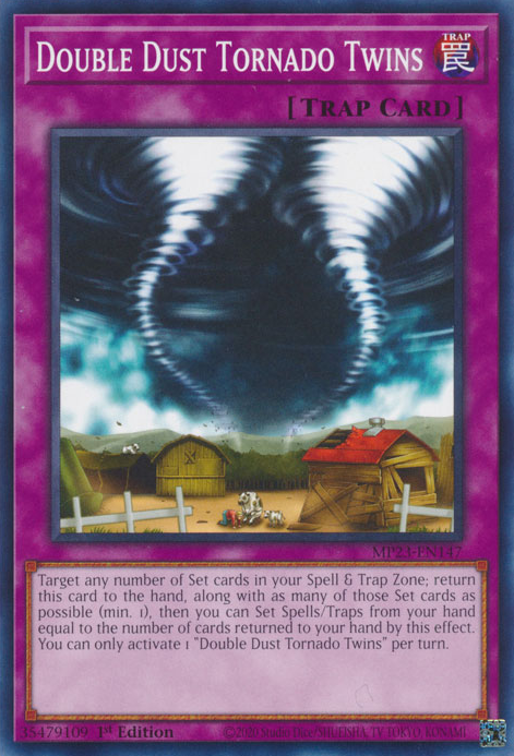 Double Dust Tornado Twins [MP23-EN147] Common - Yugioh Cards For Your TCG Needs!